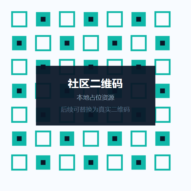 社区二维码占位图